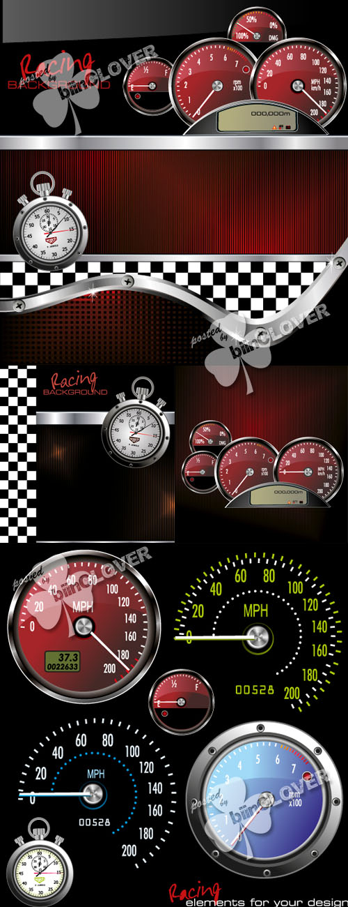 Speedometer background 0123