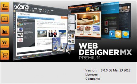 Xara Web Designer MX Premium 8.0.0.21461
