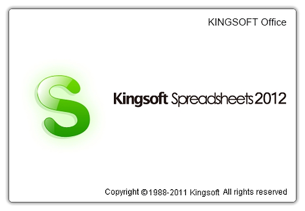 Kingsoft Spreadsheets Professional 2012 8.1.0.3019