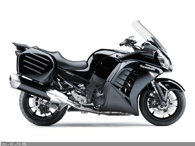 Анонс мотоцикла Kawasaki 1400 GTR 2012