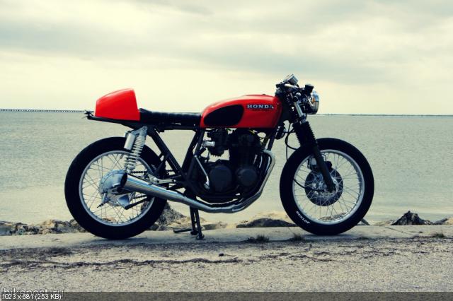 Мотоцикл Honda CB550 Super Sport 1976 от Steel Bent Customs