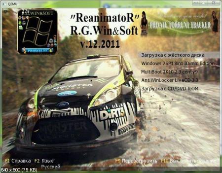 ReanimatoR v.12.2011 by R.G.Win&Soft (2011/RUS)